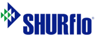 A blue word that is in the shape of shure.